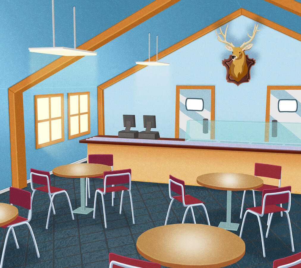 Canteen - 2D Game Environment